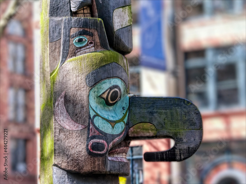 Totem Pole in Pioneer Square