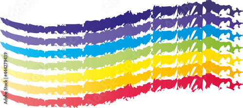Flagge Regenbogen - Symbol für Vielfalt und Toleranz, lgtbq, queer