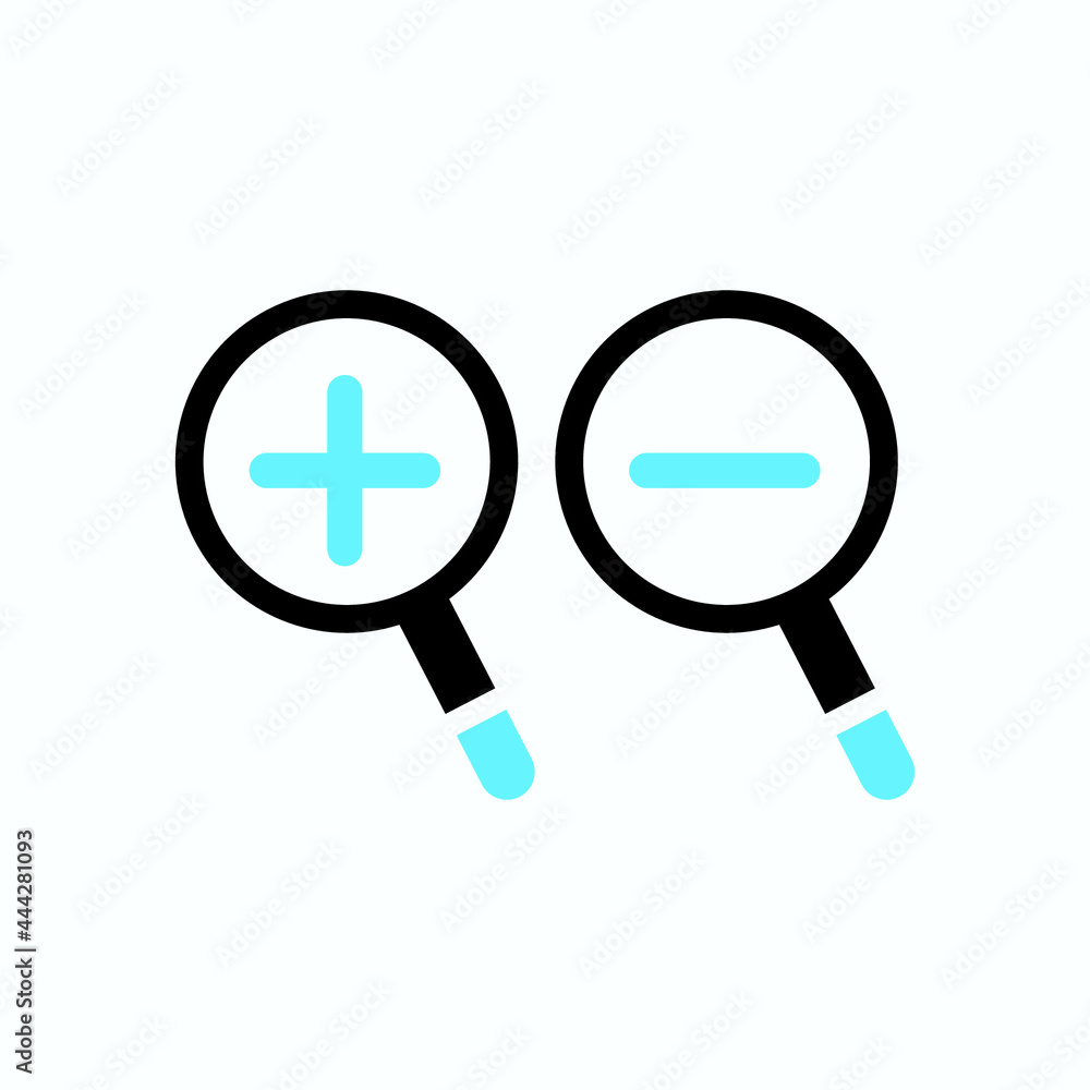 search icon, flat vector graphic on isolated background. - Vector search icon, flat vector graphic on isolated background. - Vector
