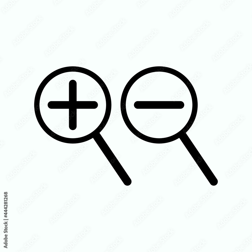 search icon, flat vector graphic on isolated background. - Vector search icon, flat vector graphic on isolated background. - Vector