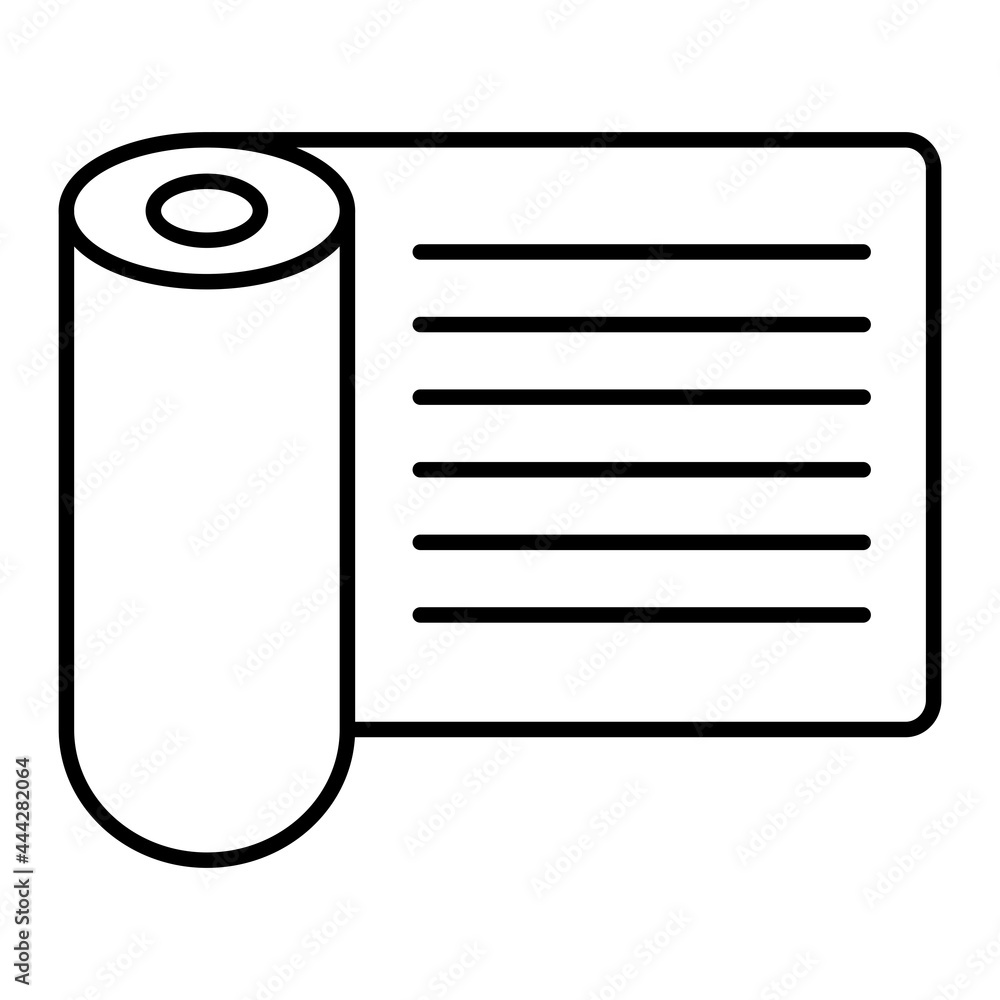 Vector Wrapping Paper Outline Icon Design Vector Wrapping Paper Outline Icon Design