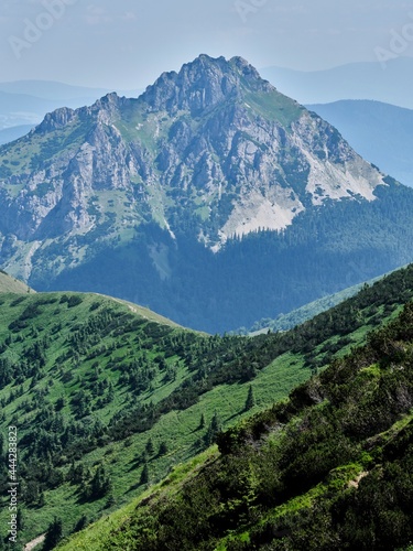 Rozsutec mountain in Little Fatra  Slovakia