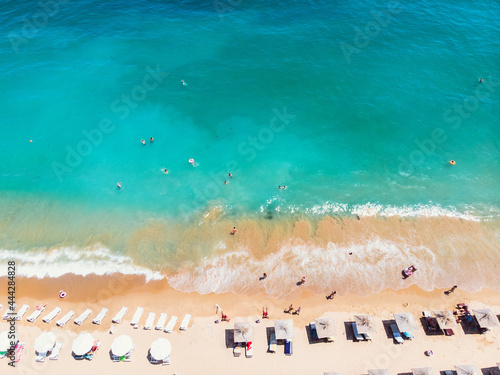Golden Sands Beach in Bulgaria - a seascape of the Black sea