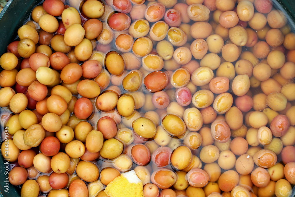 a lot of organic olives background a lot of organic olives background