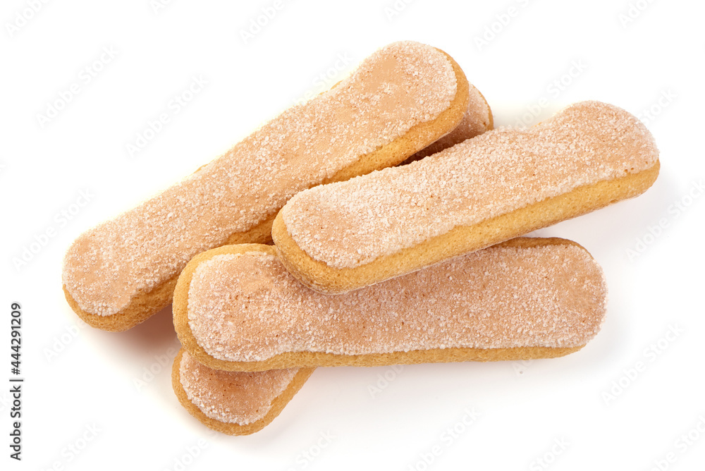 Sugar cookies, isolated on white background. Sugar cookies, isolated on white background.