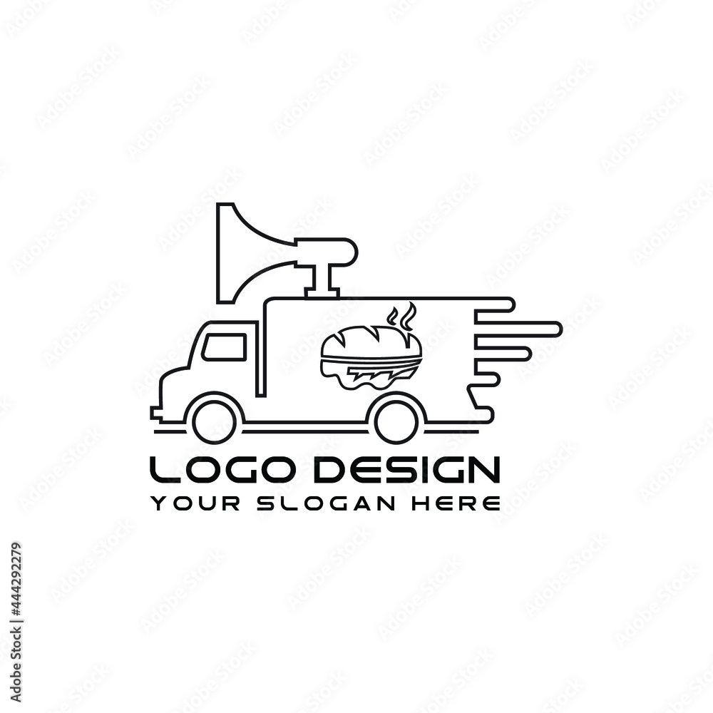 Food Truck Professional Logo Design Food Truck Professional Logo Design