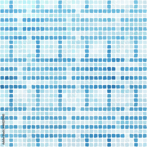 Pattern of mosaic in a mode...