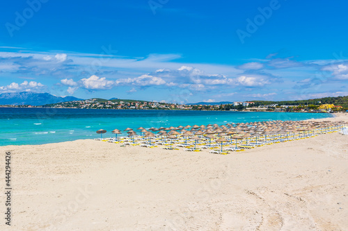 Ilica Beach at spring season in the Turkey