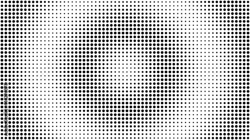 Black dot pattern ripple on white background