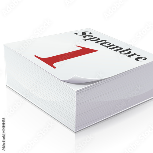 Agenda du premier septembre