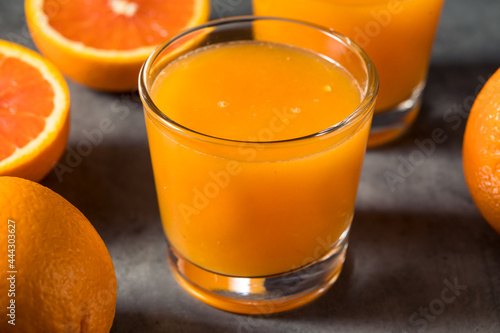 Refreshing Cold Caracara Orange Juice