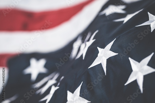 United States flag background concept.