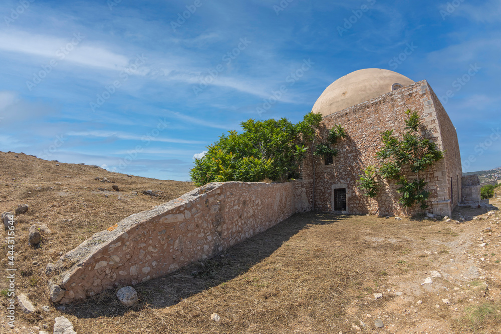 Ibrahim Han Mosque in Rethymno, Crete island, Greece Ibrahim Han Mosque in Rethymno, Crete island, Greece