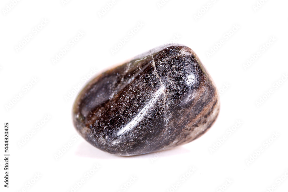 Macro mineral stone jasper on a white background Macro mineral stone jasper on a white background