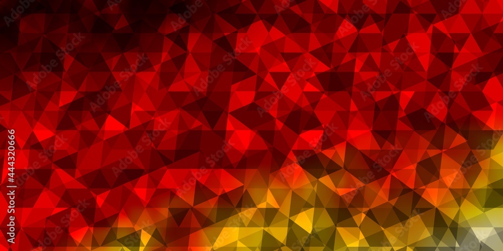 Light Orange vector background with polygonal style. Light Orange vector background with polygonal style.