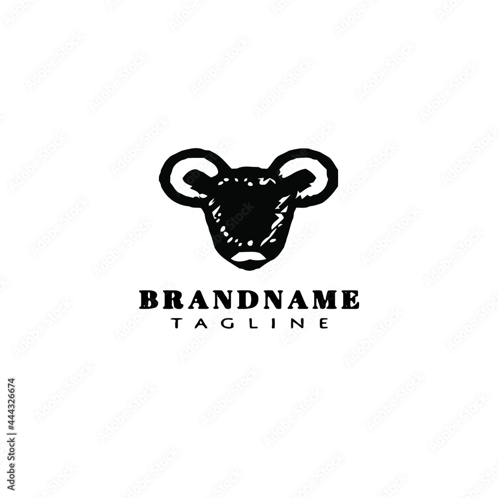 Fototapeta premium mouse logo icon design template vector illustration