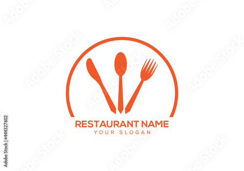 Restaurant Cafe Logo Design Icon Vector Template. This type of logo can be used for any type of restaurant business. This logo icon incorporate with abstract shape in the creative way.