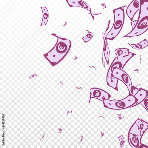 European Union Euro notes falling. Random EUR bill
