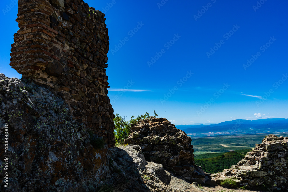 Azeula castle in summer