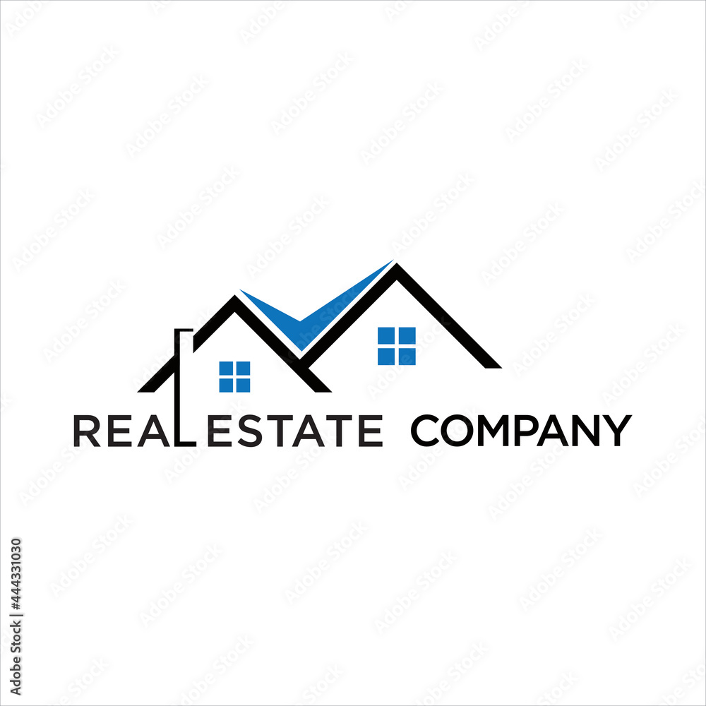 simple creative vector logo design realestate simple creative vector logo design realestate