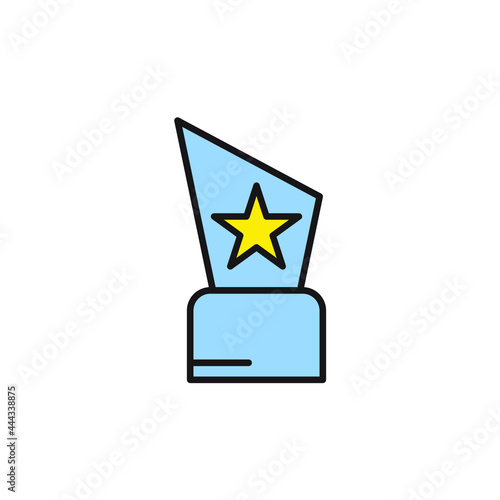 Star Related icons symbol vector elements for infographic web