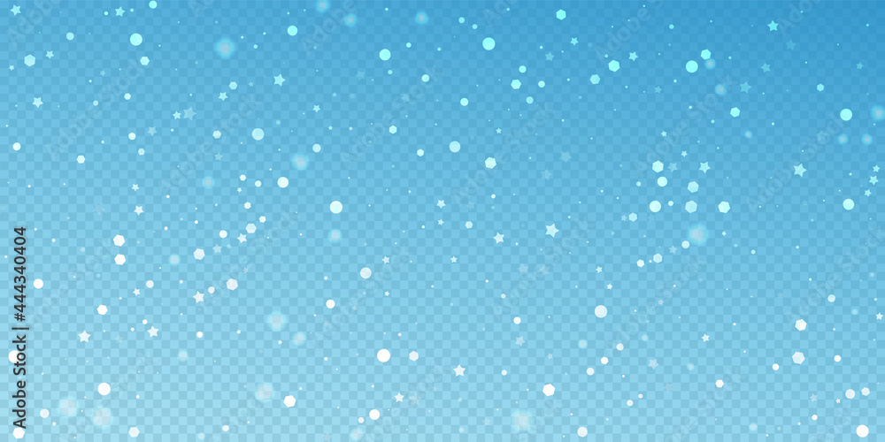 Magic stars random Christmas background. Subtle fl Magic stars random Christmas background. Subtle fl