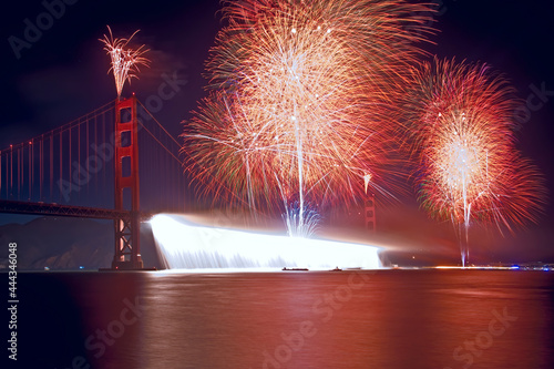 Golden Gate Bridge 75 Anniversary Firework Show 
