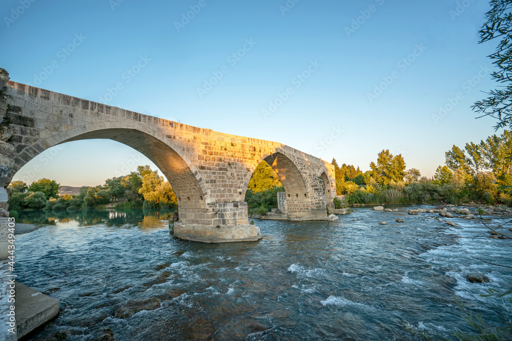 The Eurymedon Bridge was a late Roman bridge over the river Eurymedon (modern Köprüçay), near Aspendos, in Pamphylia in southern Anatolia.