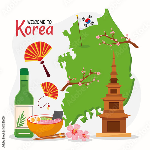 Korean culture lettering
