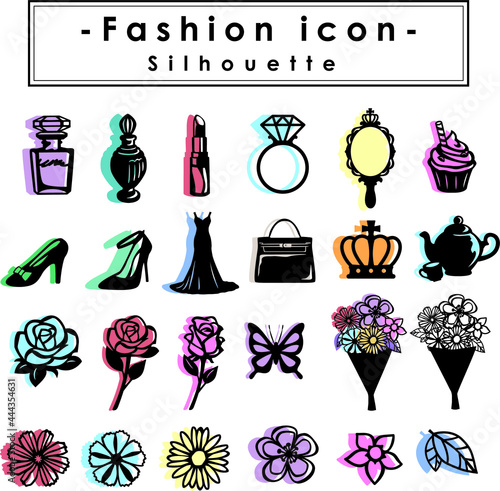 ファッションアイコン素材