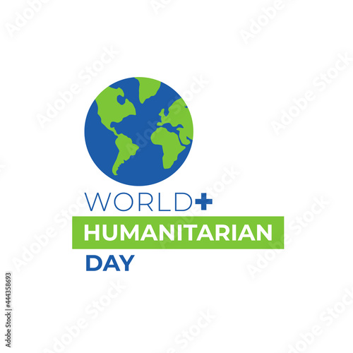 world humanitarian day with globe