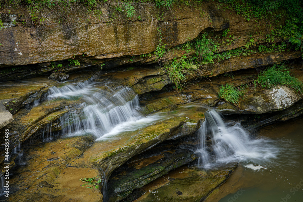 Obraz premium waterfall in the forest
