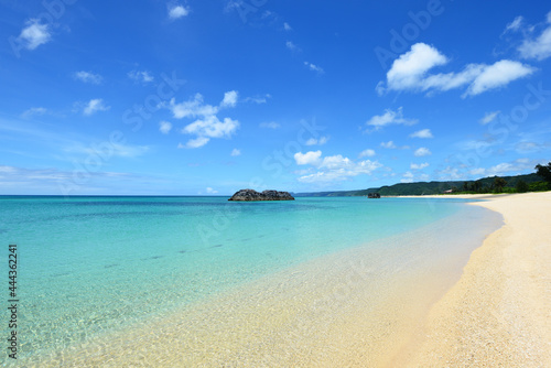 沖縄 美しい海の風景 プライベートビーチ