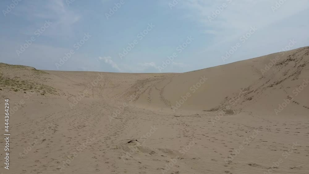 sand dunes in the desert from drone camera sand dunes in the desert from drone camera