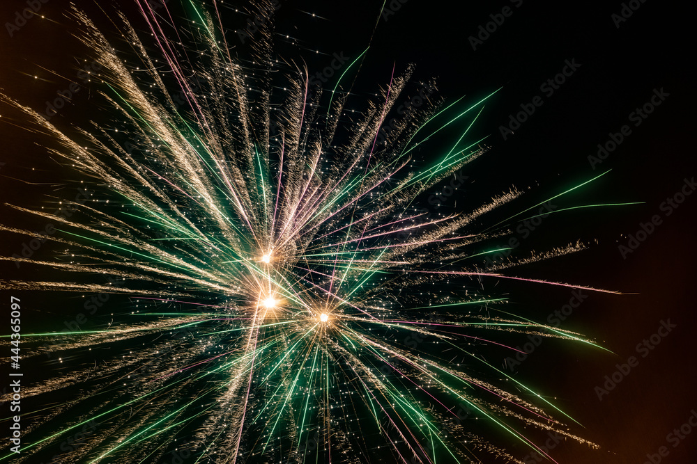 July 4th fireworks display. July 4th fireworks display.
