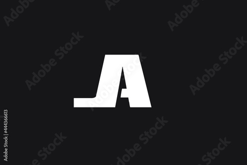 Letter JA Logo Design