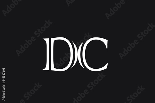 Initial Letter DC Logo Design