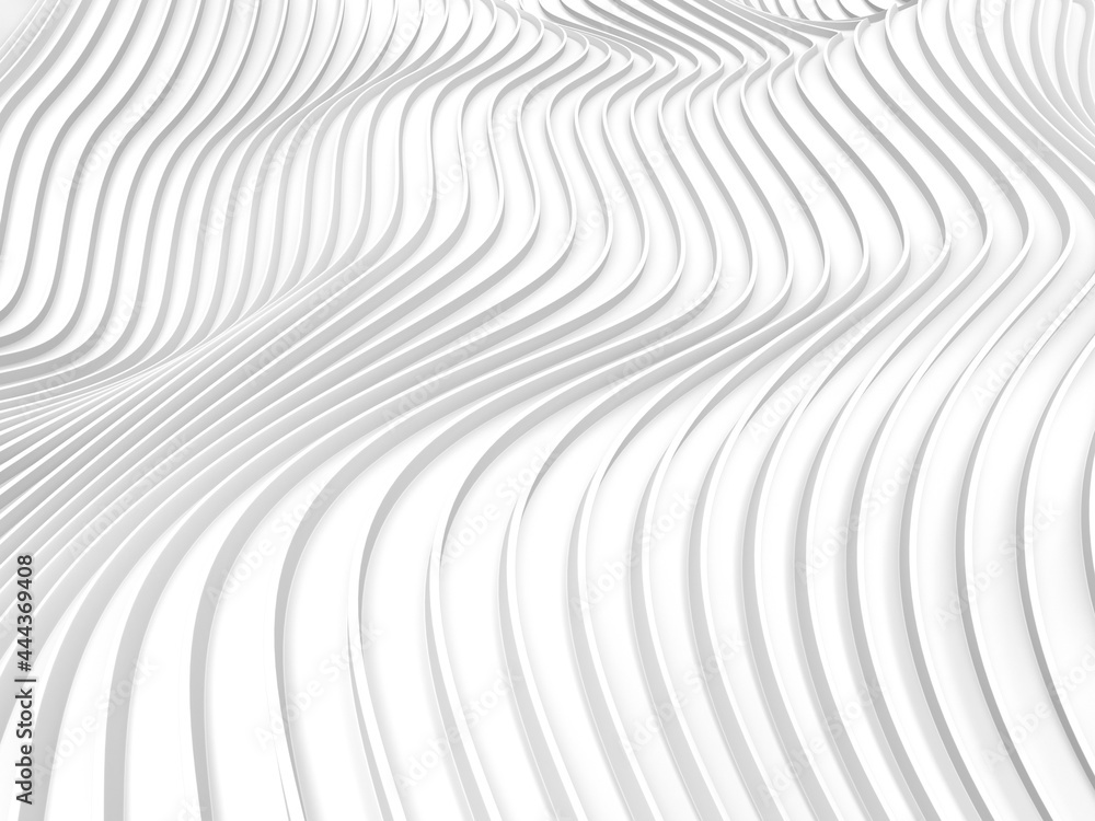 White abstract liquid wavy background