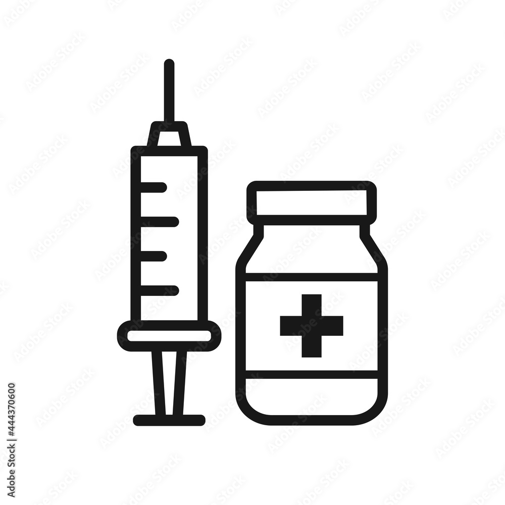 vaccine icon vector design illustration vaccine icon vector design illustration