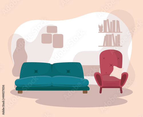 icon sofa interior