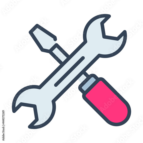 Tools vector Icon-  Modern style high quality vector illustration.