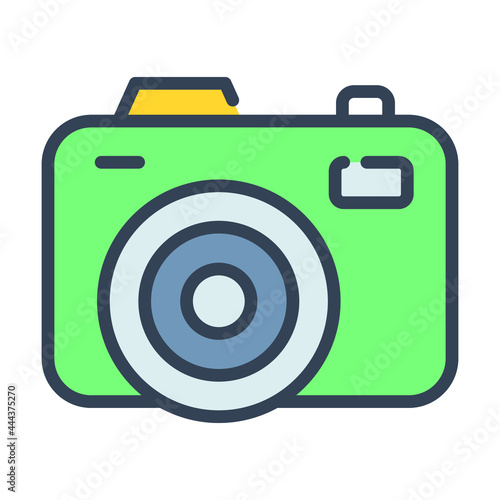 camera vector Icon-  Modern style high quality vector illustration.