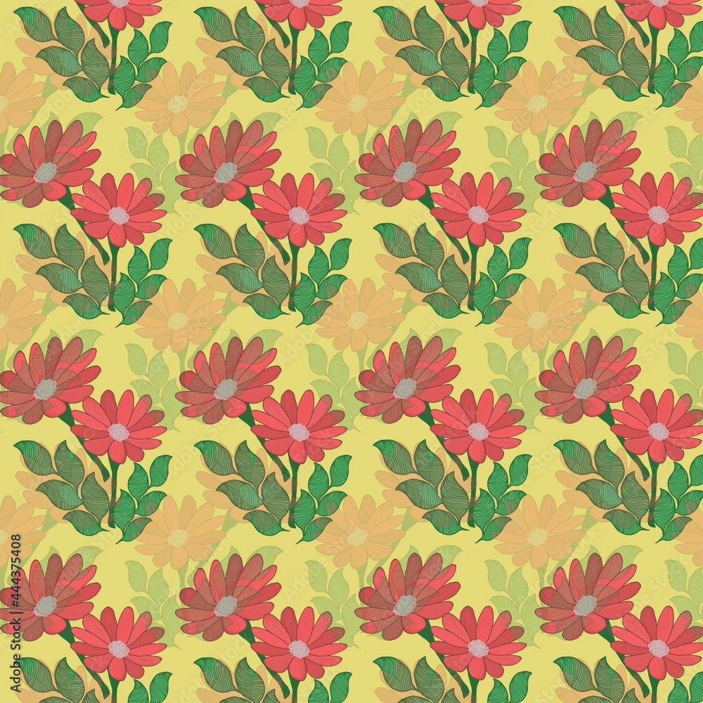 Seamless floral pattern images