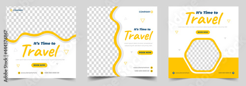 tour and travel social media post banner design template. travel social media post banner. tour social media post banner design.