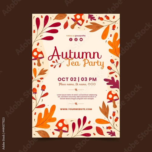 Autumn Vertical Poster Template_2