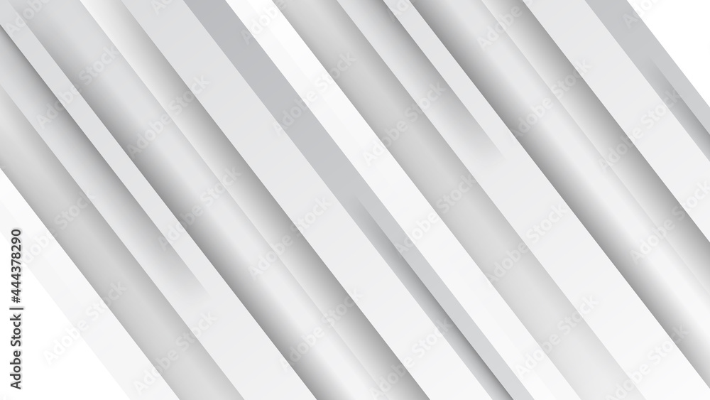 Fototapeta premium Abstract grey hi-tech geometric corporate background