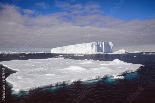 Icebergs in the Antarctic Ocean, Queen Maud Land Coast, Weddell Sea, Antarctica