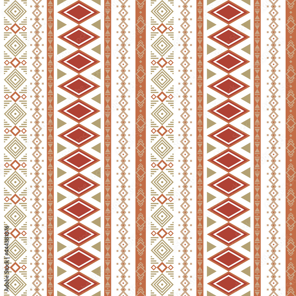 Boho seamless pattern. Geometric background in ethnic style for textile, wrap paper and wallpaper Boho seamless pattern. Geometric background in ethnic style for textile, wrap paper and wallpaper