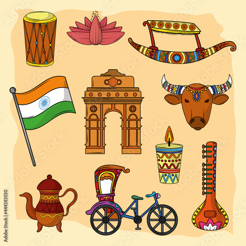 india culture icons