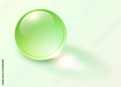 Background with shiny green...